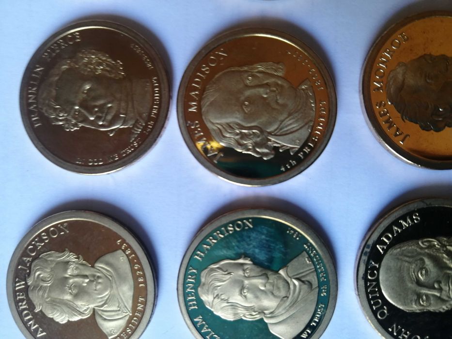 1 Доллар США Президенти, монети