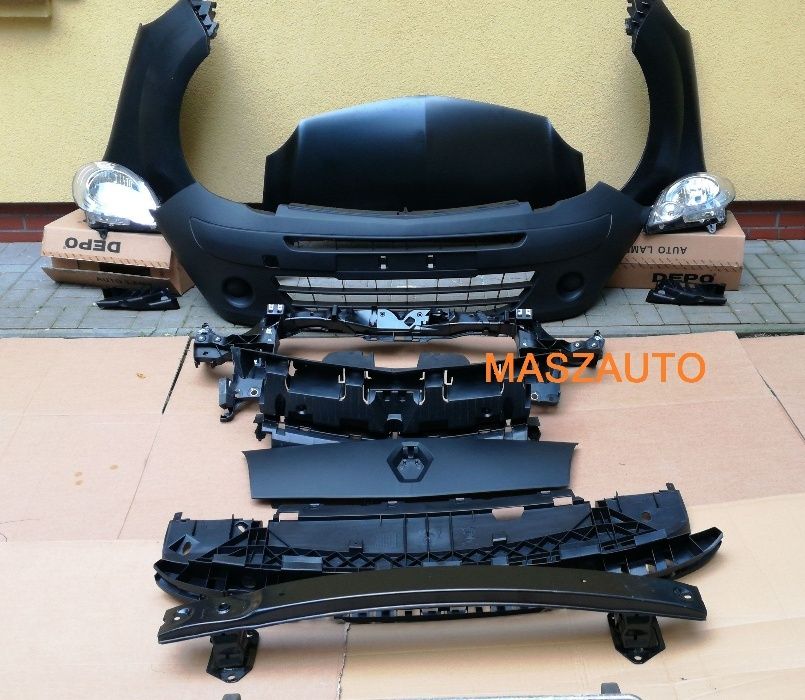 RENAULT KANGOO 2008 - ślizg mocowanie pod lampę lewe