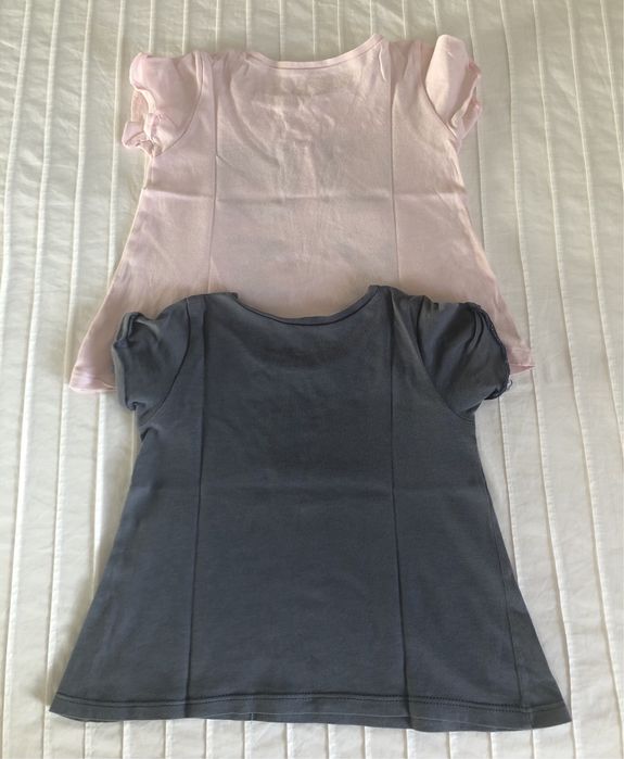 Conjunto 2 T-shirts Benetton tamanho 18 meses