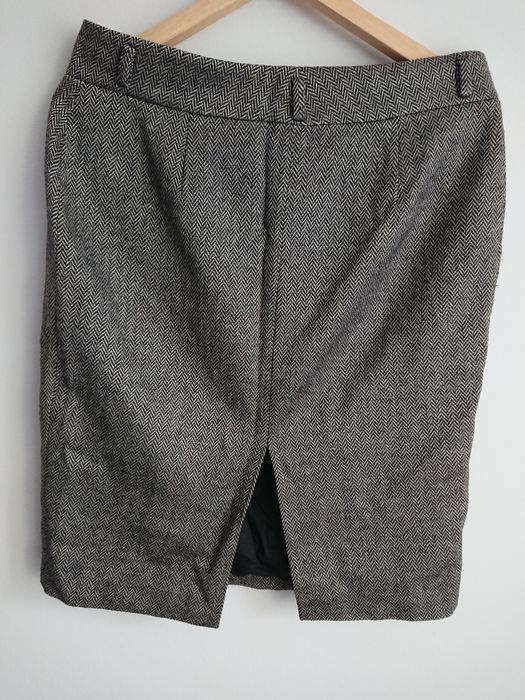 Spódnica drykorn scarlett r. 40  wełniana złota nitka