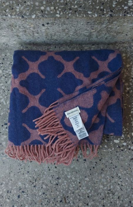 szal wełniany szalik duży 100% wełna wool by malene Birger wzory