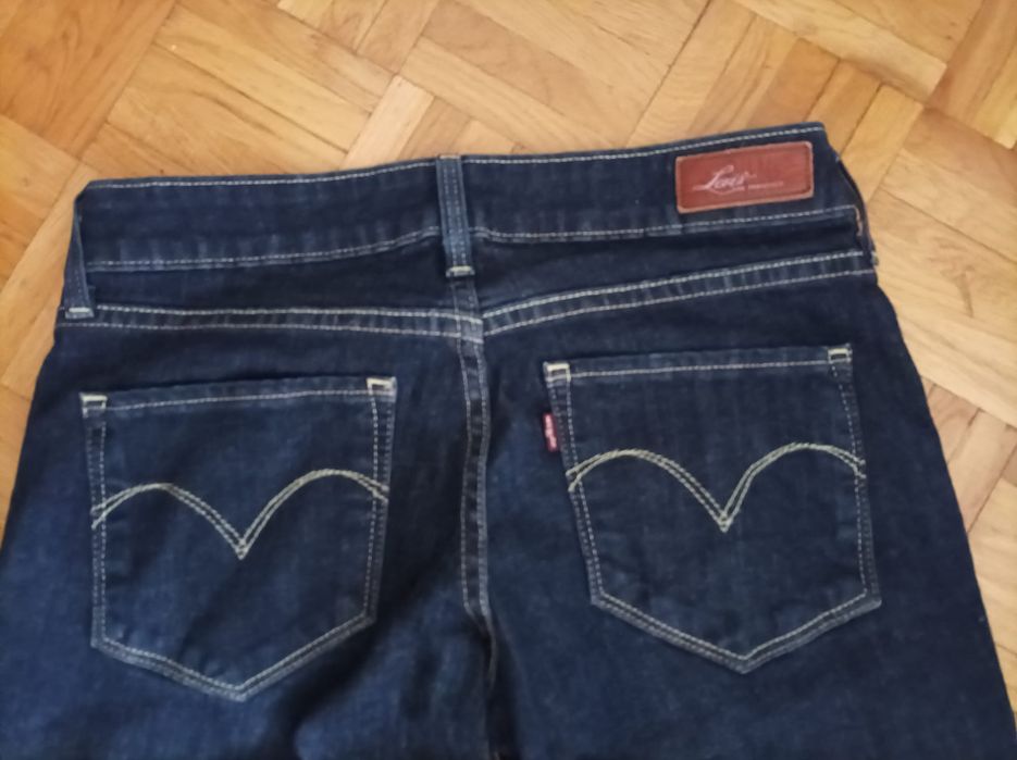 Spodnie dżinsowe damskie Levi's bold Curve skinny
