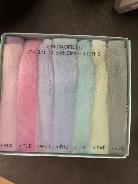 Chusteczki do twarzy z microfibry