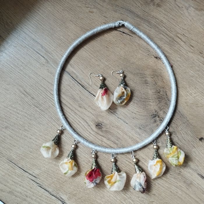 Komplet biżuterii hand made