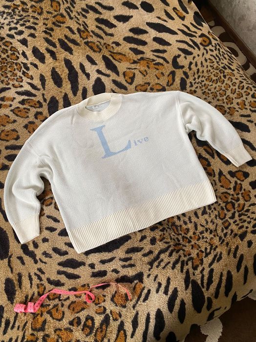 Білий светр Goldi майже новий