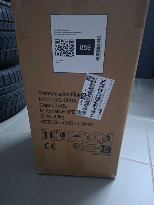 VEVOR Pompa Ssąca Oleju 8L z 15 Adapterami ATF Nowa