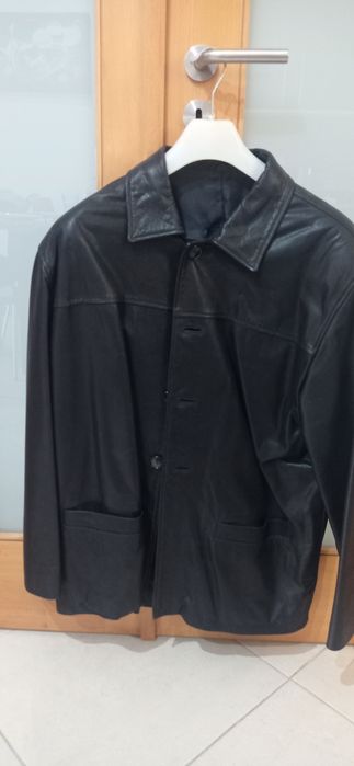 Casaco pele genuína