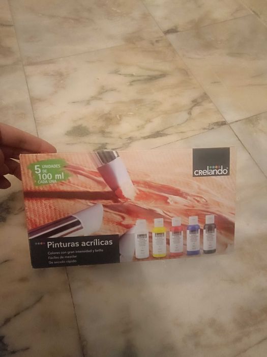 Tinta acrílica ,novo