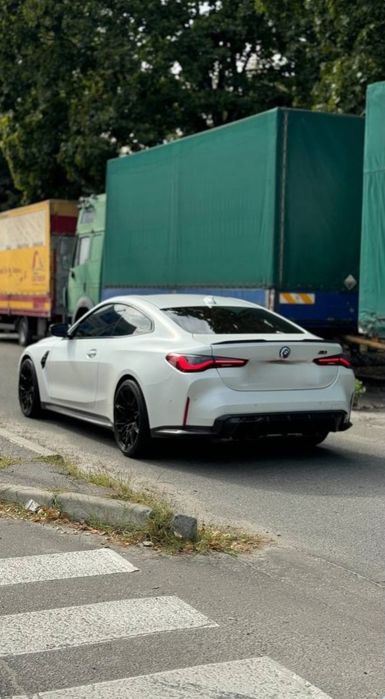 Спойлер багажника BMW 4 G22 Г22 накладка сплиттер диффузор сплітер