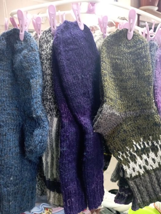 Вязанные носки новые