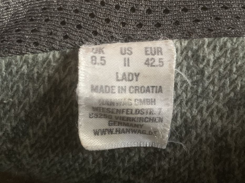 Черевики(берці) HanWag Tatra Light Gore-Tex® Vibram®(42.5р 27см)замша