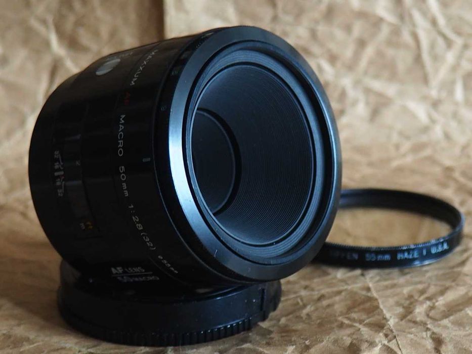 Obiektyw Minolta AF Macro 50mm f2.8.