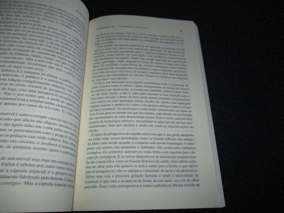 Livro Compreender-me Marshall McLuhan