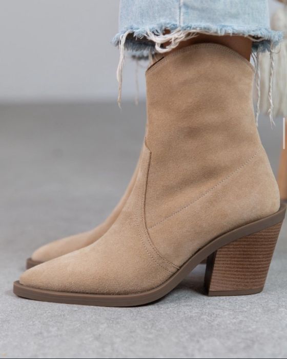 Козаки 39р. Демі-зима (натуральна замша)