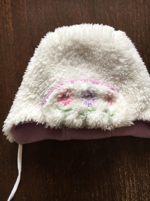 Шапочка зимняя для девочки