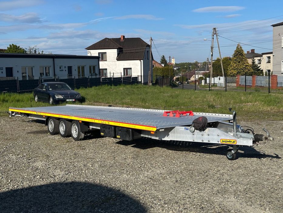 Juzjade R3  3 osie 8.5 metra laweta przyczepa na dwa auta Już Jade