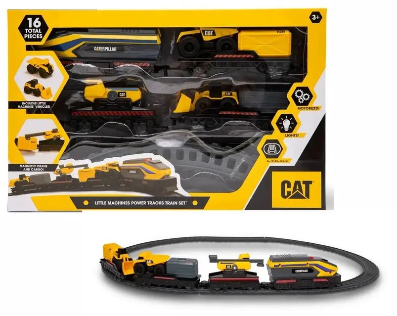 Залізнична колія CAT ігровий набір железная дорога