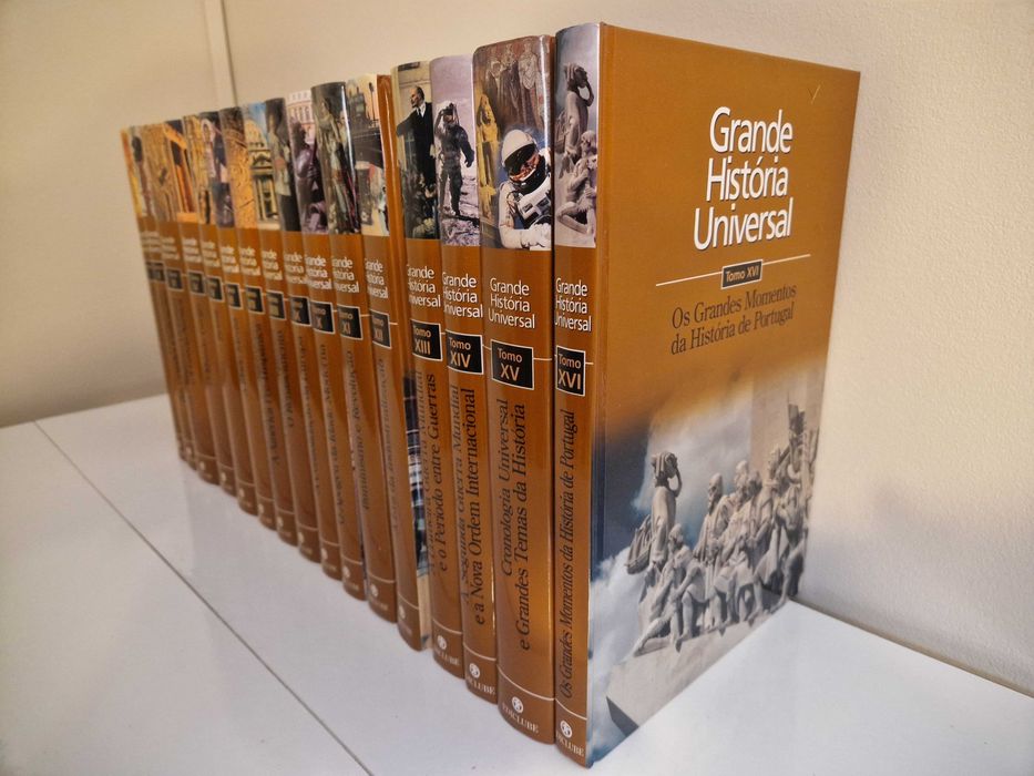 Coleção “Grande História Universal” – Edição Ediclube (16 volumes)