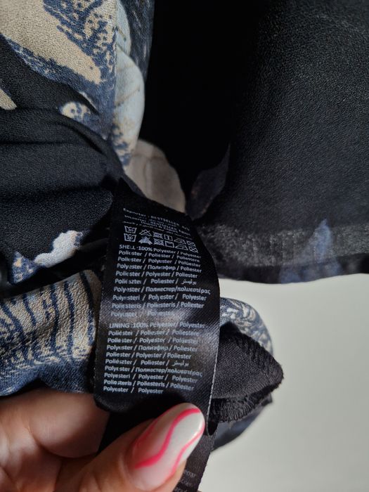 Sukienka  w kwiaty, dłuższa vero moda XL 42