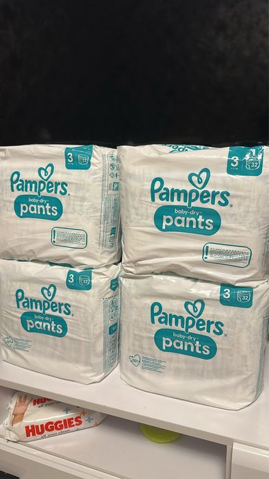 Підгузки-трусики Pampers 3 розмір. Нові. Оригінал. Запечатані.