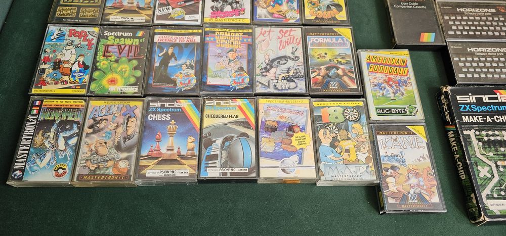 48 kaset ZX Spectrum - gry i oprogramowanie