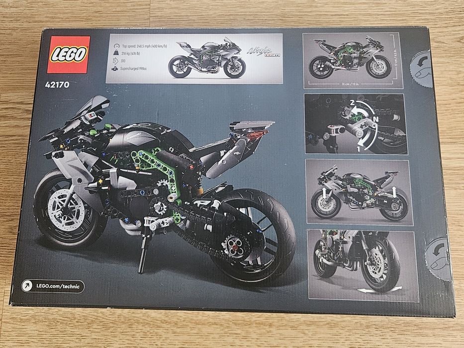 Lego Technic 42170 Motocykl Kawasaki Ninja H2R