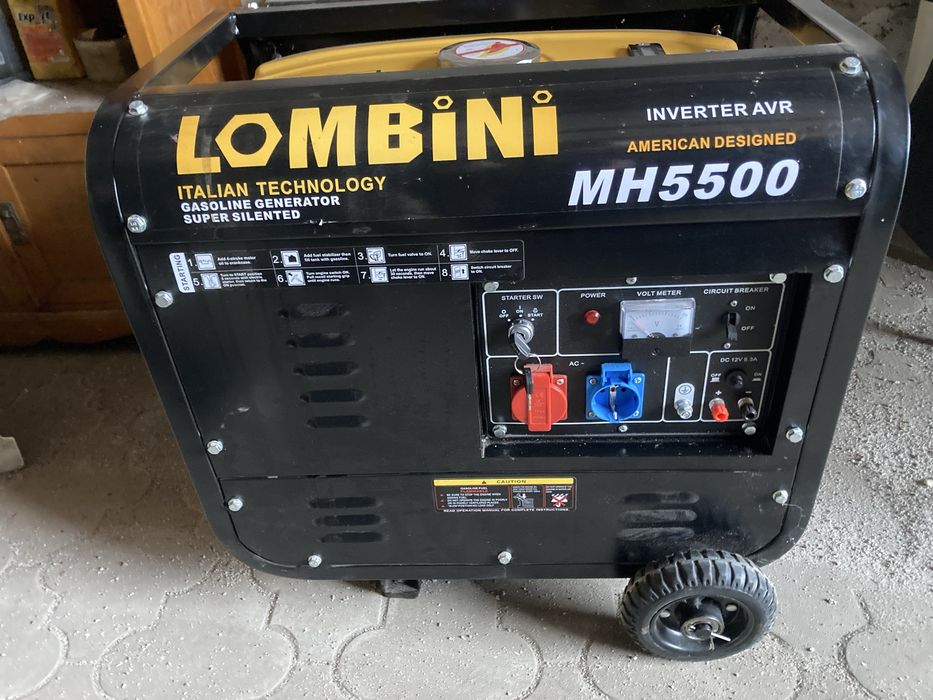 Бензиновый генератор Lombini MH5500