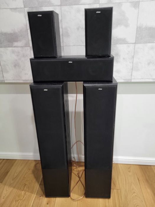 Zestaw kina domowego Amplituner Denon AVR-X520BT + głośniki Eltax