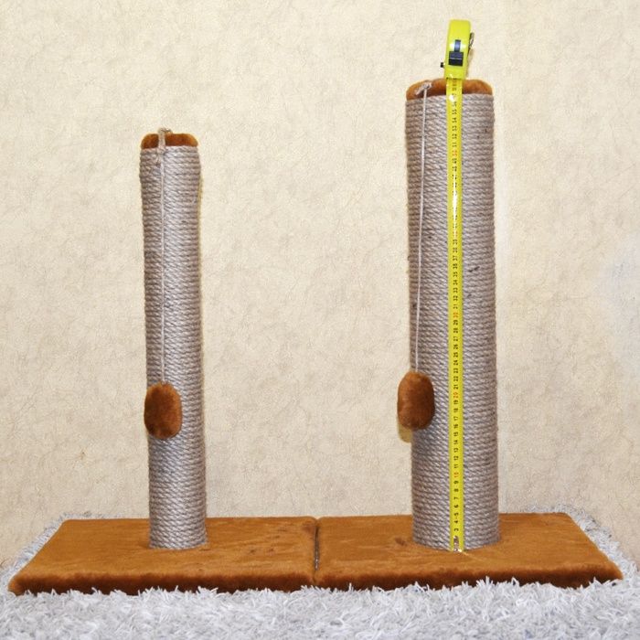 Кігтеточка джут/бавовна/сизаль 60см діаметр 10см, когтеточка 55-150см