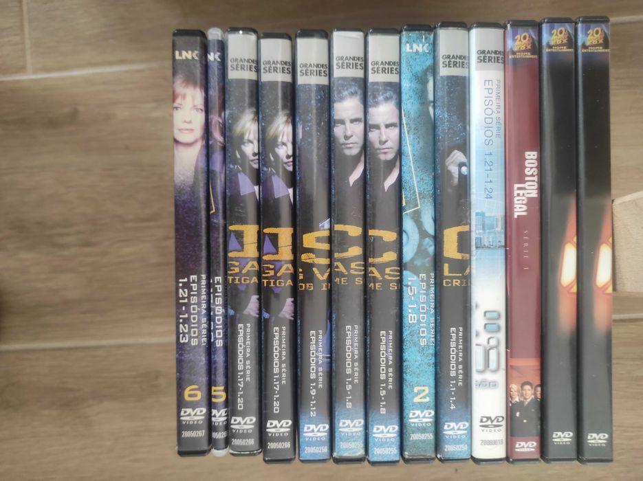 Pack DVD´S de Séries - Venda Avulso - 50% de Desconto