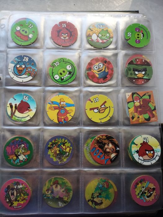 Tazos década de 90