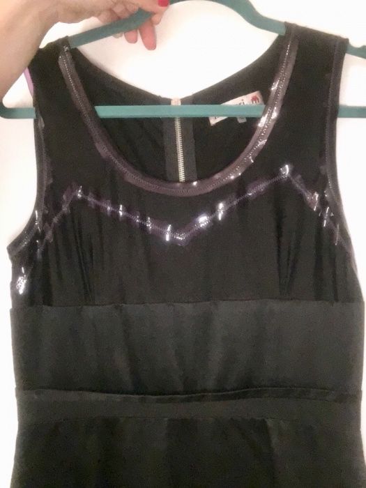 Monnari sukienka koktajlowa 40 czarna