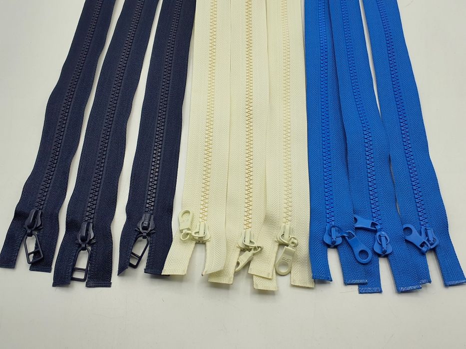 Zamek suwak kostka zestaw 9 szt.