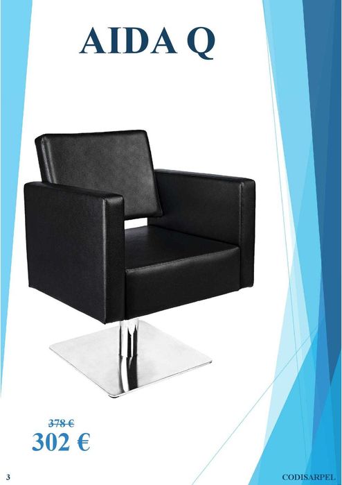 Cadeiras " Aida Q" NOVA