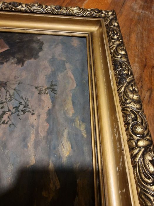 Obraz olejny na desce