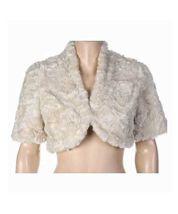 Шубка болеро для невесты