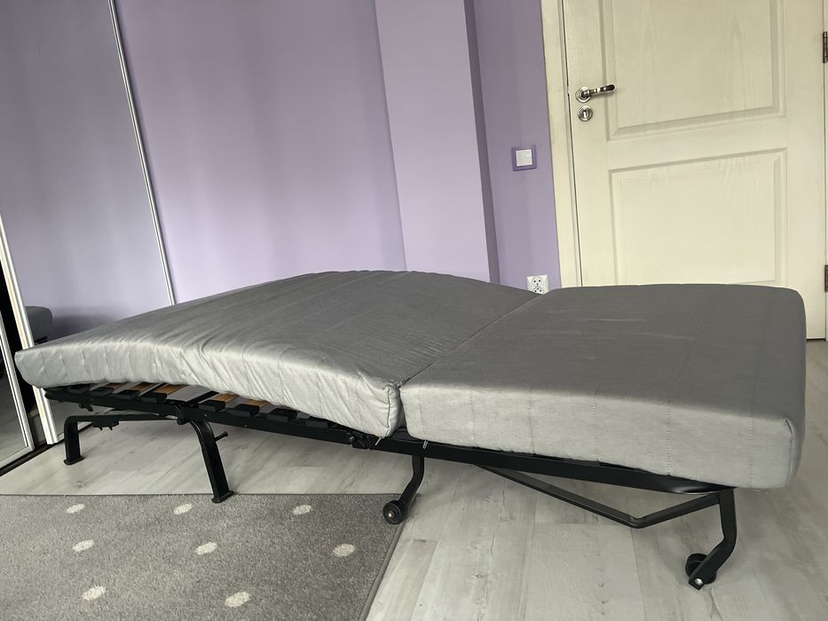 Dwa rozkladane fotele IKEA