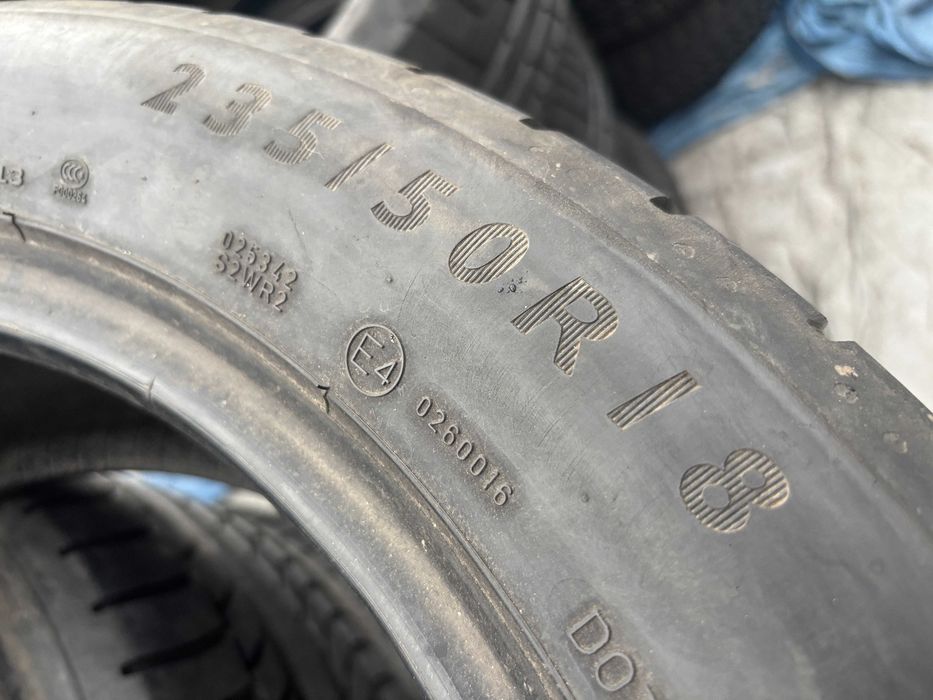 235-50-R18 DUNLOP SPORT MAXX GT резина комплект 4штуки GERMANY 2024