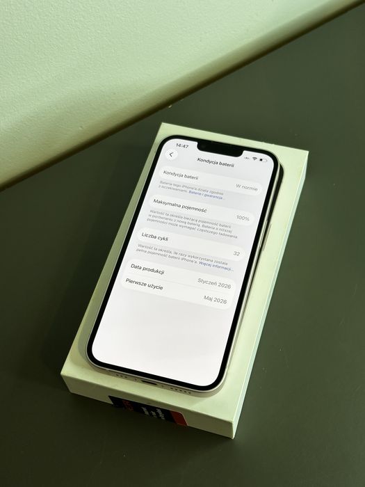Iphone 17e 256gb 100% Bateria Gwarancja Paragon