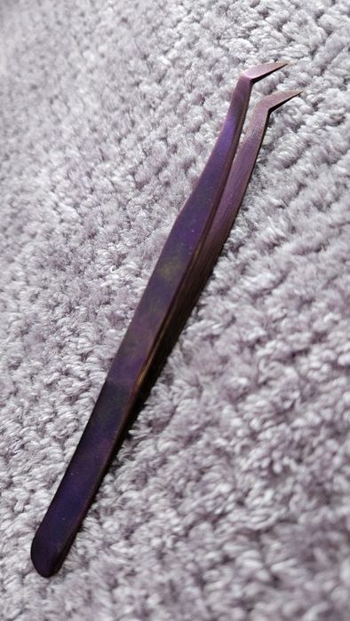 Пінцет для нарощення вій, пинцет для наращивания ресниц