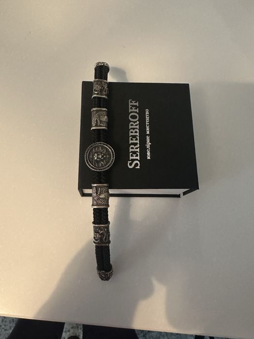 Серебряный браслет " ЛЕВ"