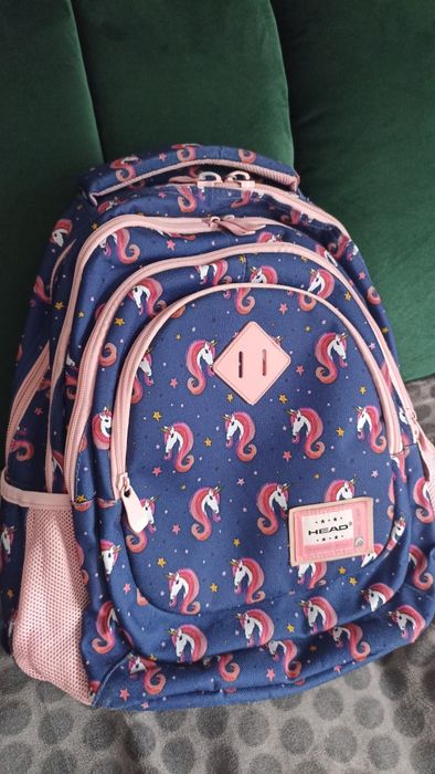 Plecak Head firma Astra jednorożce
