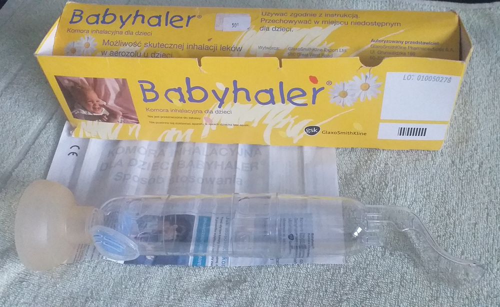 Komora inhalacyjna dla dzieci Babyhaler