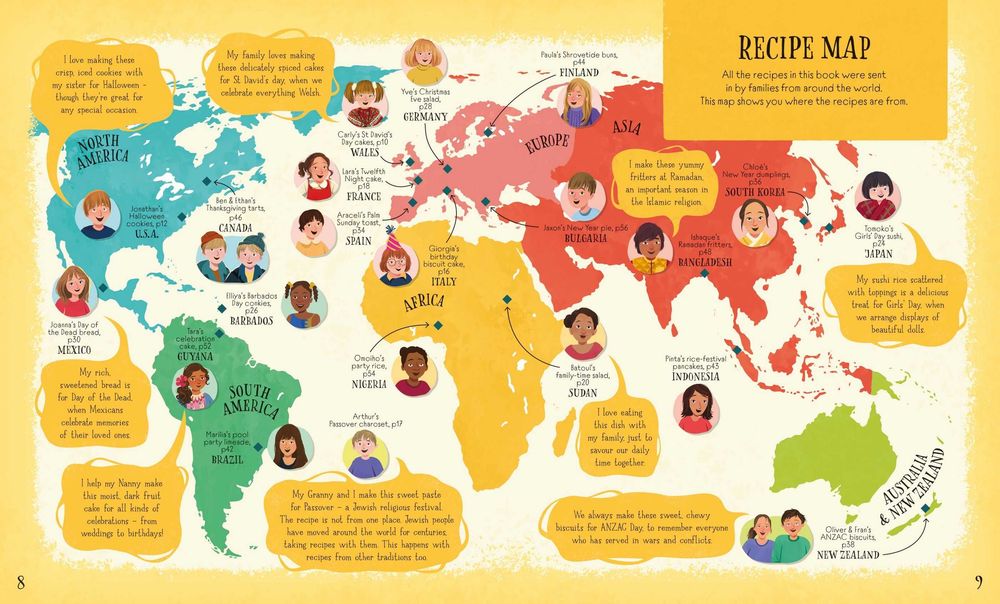 World Kitchen - Celebrations, książka anglojęzyczna dla dzieci, NOWA