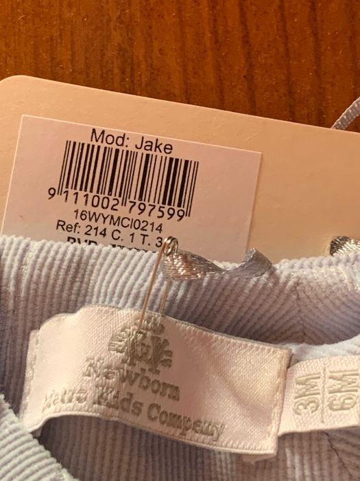 MACACÃO de bebe, Metro Kids Company Newborn, 3-6m