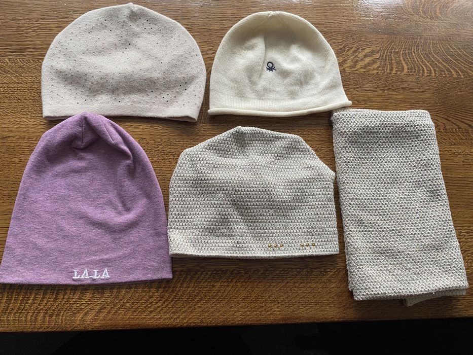 Czapki dla córki 8_10 lat