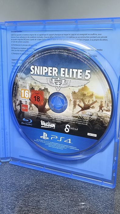 Sniper Elite 5 France França PS4 PS5 PlayStation 4 5