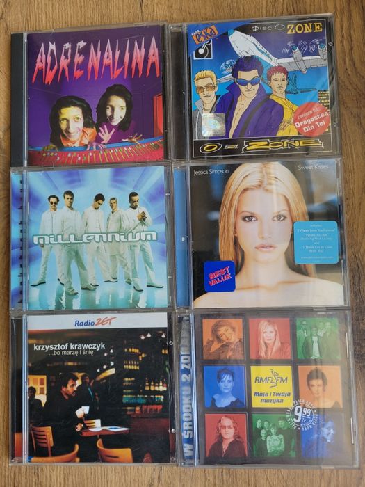6 CD za 60 zł ! Techno Pop Rock Dance . Sprzęt AV . Płyty Kasety DVD . Tanio !