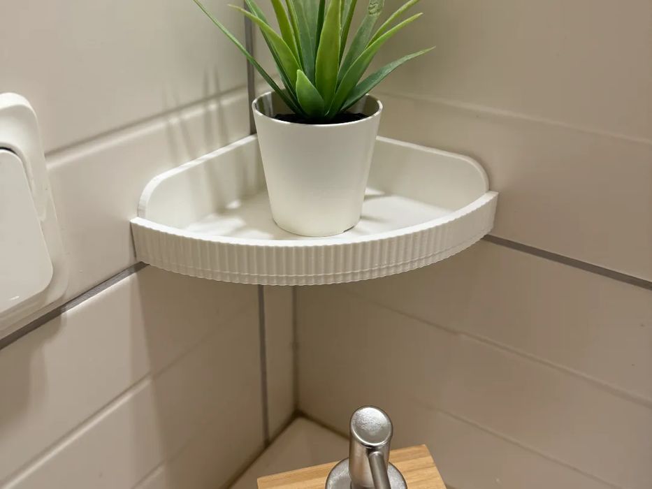 Prateleira de Canto Minimalista