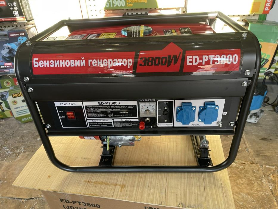 Бeнзинoвий гeнepaтop Edon PT-З800 3.8кВт